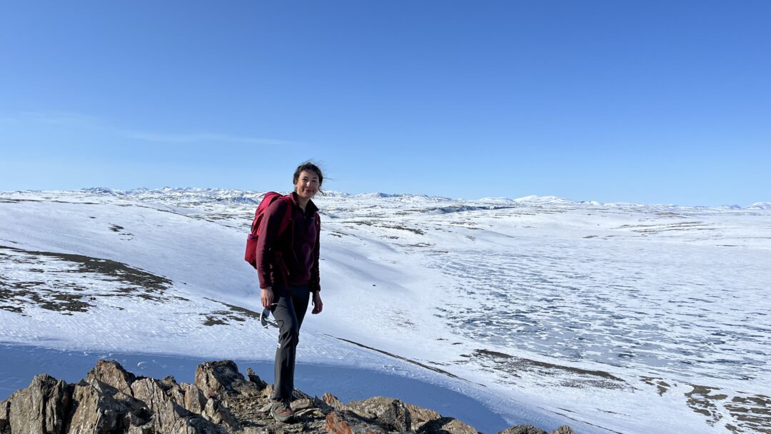 Erika in Nunavut.