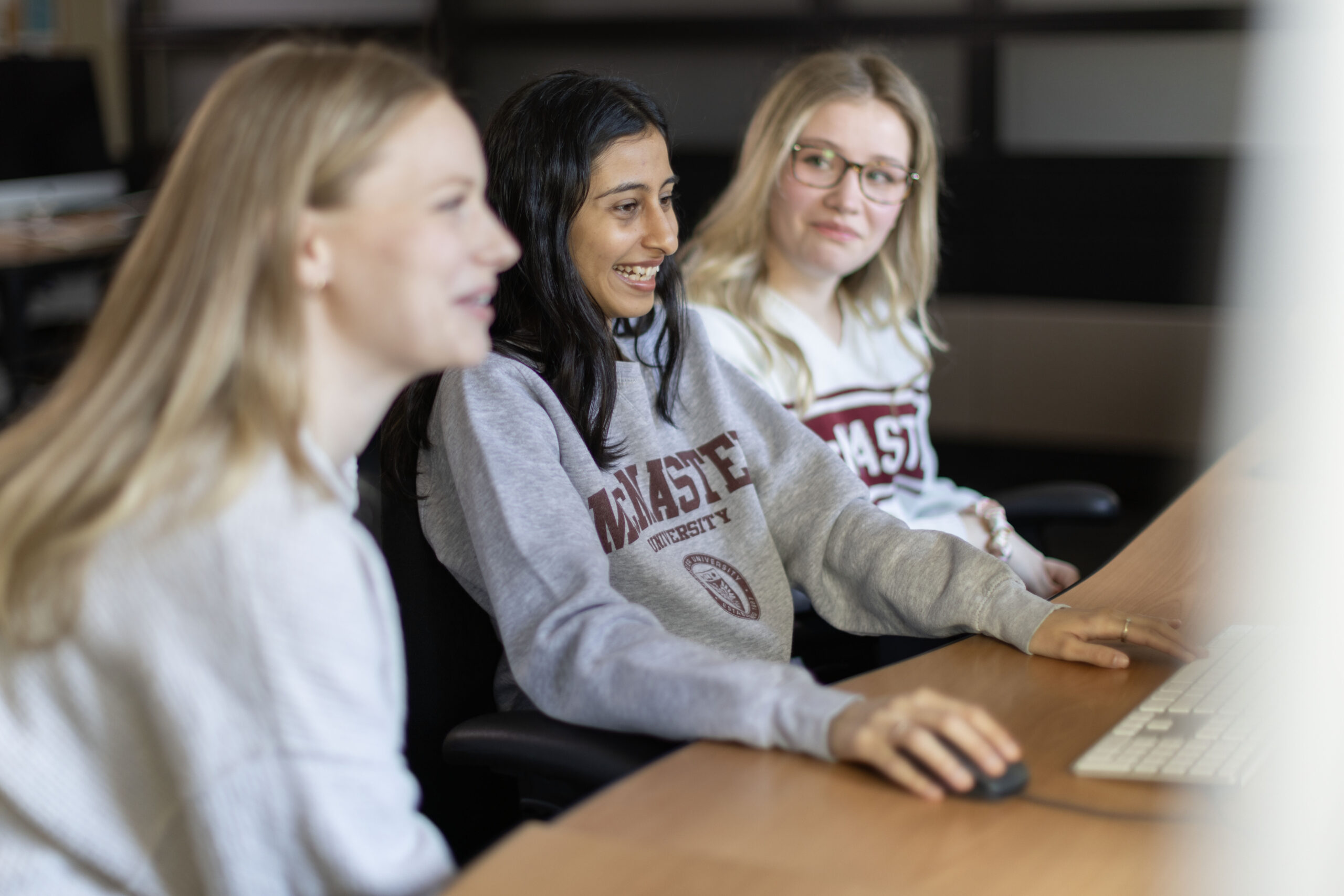 Students in lab